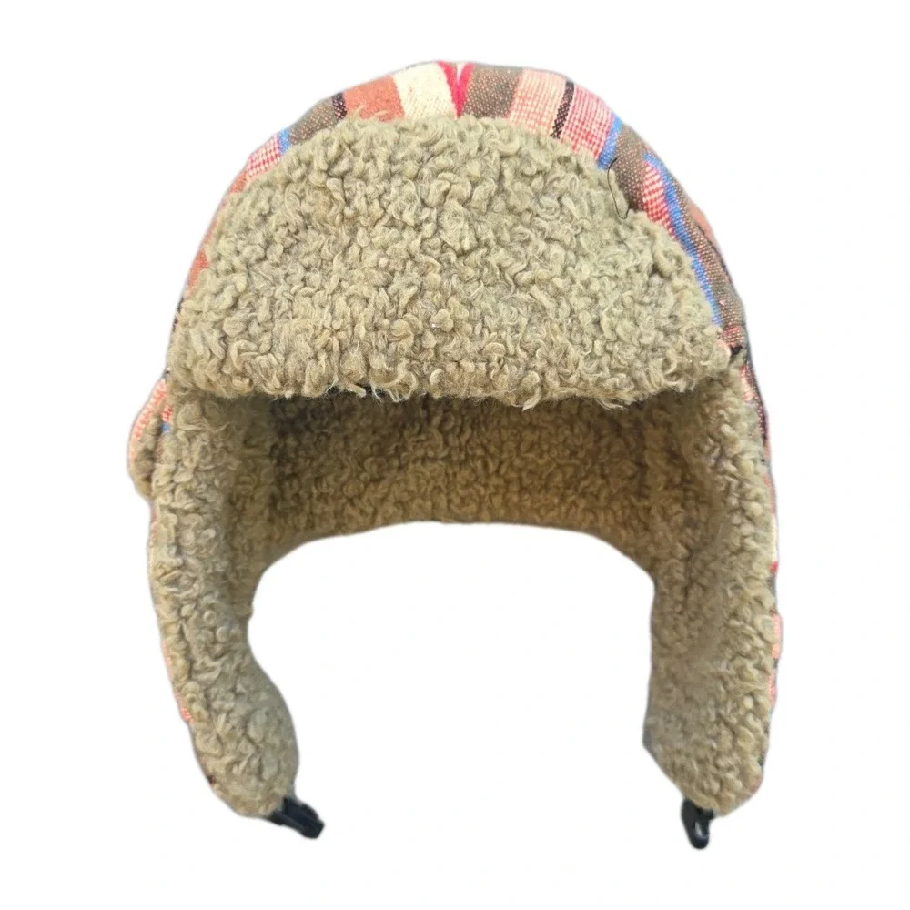 Adult Trapper Hat Cap Ski Ushanka Russian Cossack Faux‎ Fur Winter Warm Colorful